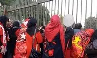 باز هم مانع ورود بانوان به ورزشگاه شدند! 