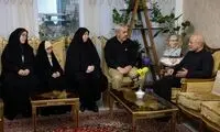 دیدار قالیباف با خانواده شهید باقری
