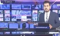 وضعیت ترسناک مجری تلویزیون هنگام زلزله شدید