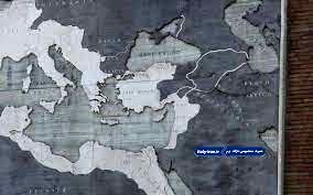 نام خلیج فارس در نقشه‌های سنگی روم باستان