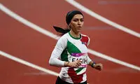 دختر باد ایران با چشمانی اشکبار قهرمان آسیا شد