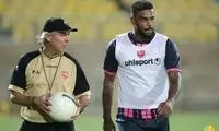 اولین حضور لوکادیا در تمرین پرسپولیس