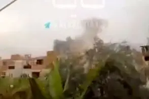  لحظه اصابت موشک ایرانی در ایلات اسرائیل