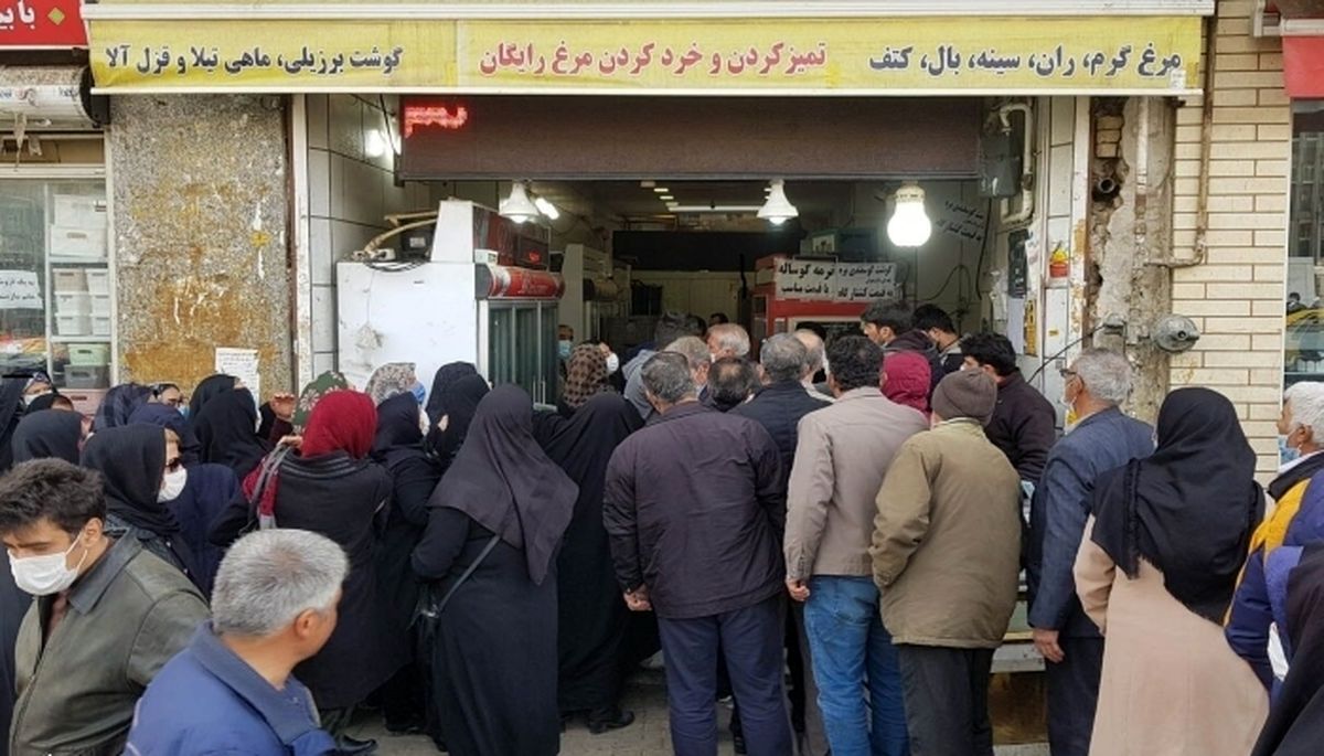   صف طولانی مردم برای خرید گوشت حاشیه‌ساز شد 