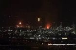 لحظه‌ قطع برق اسرائیل به محض برخورد موشک ایرانی