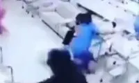 حرکت شجاعانه پرستارهای چینی در لحظه زلزله