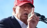 پذیرایی دونالد ترامپ از آتش نشانان با پیتزا!