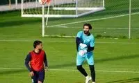 کپشن احساسی بیرانوند برای قاب خاص قلی‌‌زاده
