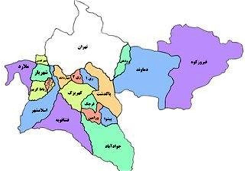 تقسیمات استان تهران تغییر پیدا می‌کند