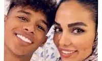 استوری عاشقانه و لوس قایدی برای همسرش