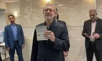 پاسخ معنادار لاریجانی به شوخی یک خبرنگار 