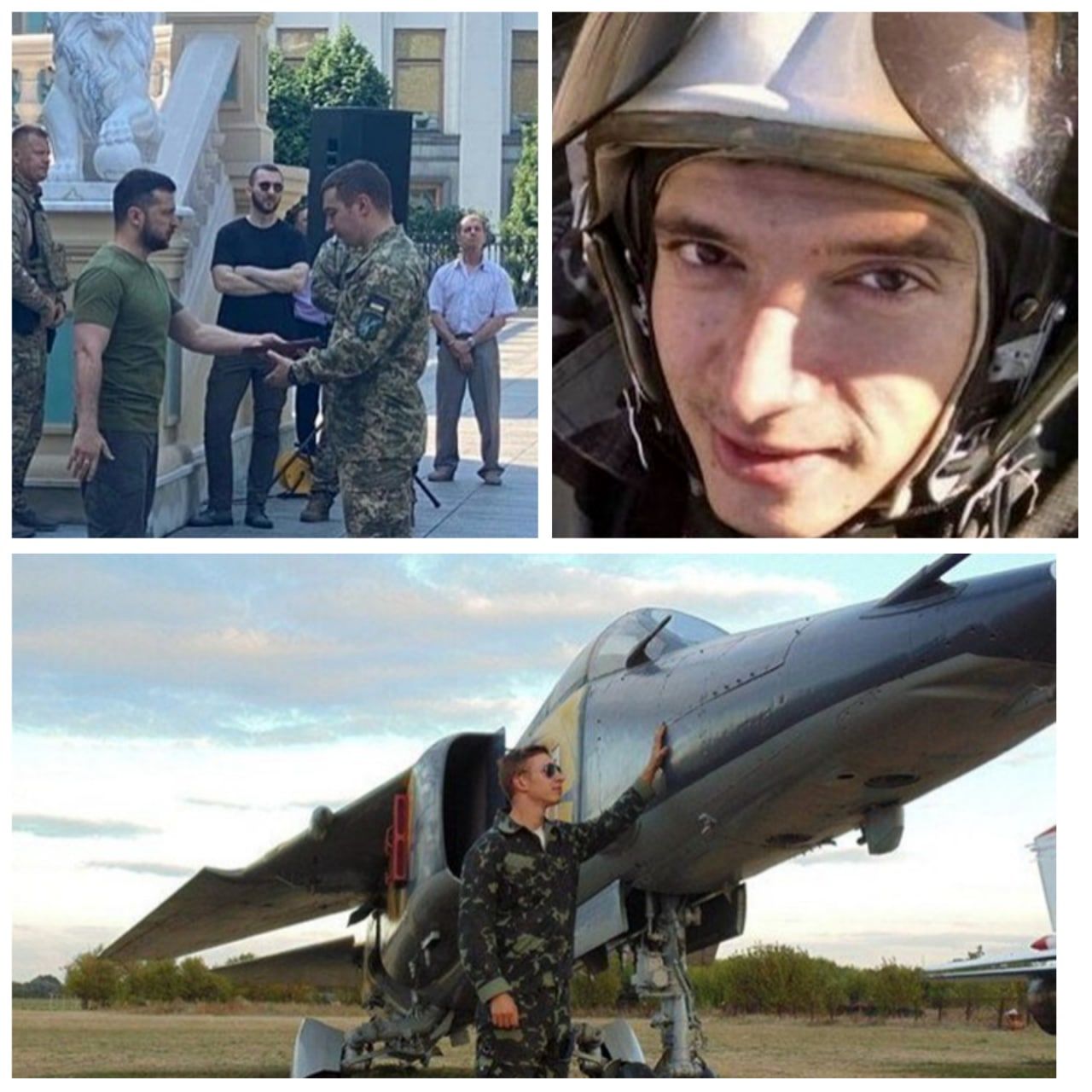 خلبان تک‌خالِ اوکراین کشته شد