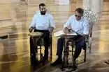 بازدید مکرون و جولانی از مسجد جامع دمشق