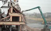 تصاویر دلخراش از لحظه مرگ به دلیل برخورد سنگ