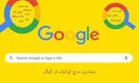  بیشترین جستجوی گوگل ایرانیان در اسفند 1401