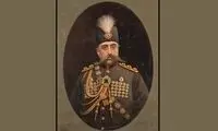 منظره برفی کاخ گلستان در زمان مظفرالدین‌شاه