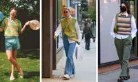 استایل‌های جذاب سلبریتی‌ها با بافت‌های قدیمی