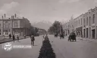 عکس تاریخی از اولین خیابان تهران که آسفالت شد!