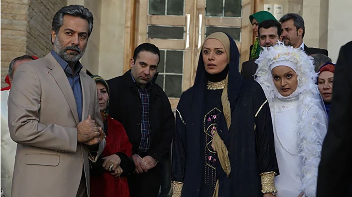 بازیگر خوشتیپ سریال آوای باران در اکران فیلم