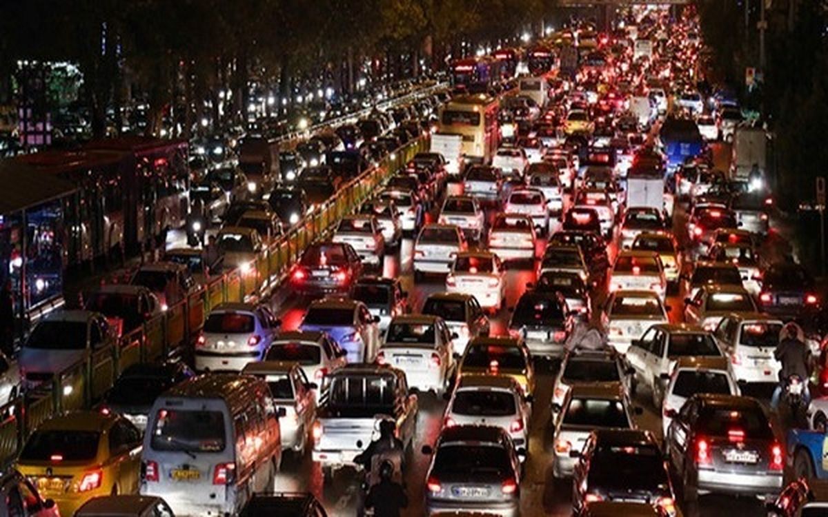 ترافیک وحشتناک و شبانه پایتخت جلبتوجه کرد