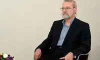 پاسخ لاریجانی به تلاش ماکرون برای بازگشایی تنگه هرمز