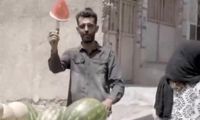هندوانه‌فروشی که پشت بلندگو، ستاره پرسپولیس را صدا زد