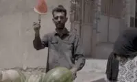 هندوانه‌فروشی که پشت بلندگو، ستاره پرسپولیس را صدا زد