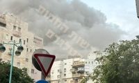 اولین تصویر از محل اصابت موشک در اسرائیل