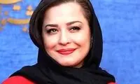 چهره غم‌زده مهراوه شریفی‌نیا در بهشت زهرا