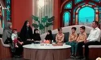 تبلیغ فرزندآوری در تلویزیون با دعوت از یک خانواده خاص