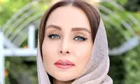عشوه و ناز حدیث فولادوند با آرایش غلیظش