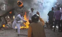 تصاویری عجیب از حمله هندوها به مساجد و منازل مسلمانان!