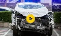 تصادف وحشتناک با سرعت 200 کیلومتر بر ساعت