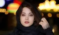 تیپ پاییزیِ روشنک گرامی به رنگ نسکافه‌ای