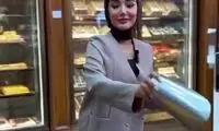 پست‌فطرتیِ خانم فروشنده آجیل، مردم را عصبانی کرد!