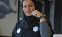 ببینید؛ یک ایرانی قوی‌ترین زن آسیا شد