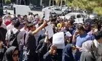 گزارش خبرگزاری مهر از اعتراضات امروز در مشهد