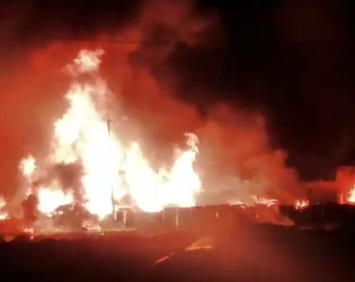 انفجار هولناک در کارگاه شارژ کپسول گاز در شیراز