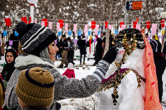 کشف ارتباط میان میزان بارش برف و باران و حجاب