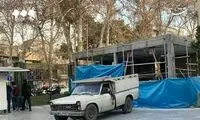 ساخت سازه بتنی در محدوده دانشگاه تهران خبرساز شد