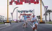 در حاشیه اولین روز برگزاری جام جهانی ۲۰۲۲