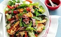 طرز تهیه یک سالاد خنک و خوشمزه تابستانی
