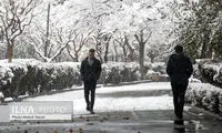 پیش‌بینی بارش برف در تهران