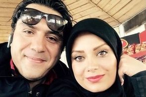 قابی از زوج مشهور هنری در کنسرت مهراد جم 