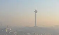 تصویری از آلودگی هوای باورنکردنی تهران