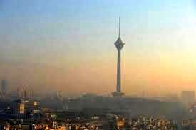 تصویری از آلودگی هوای باورنکردنی تهران