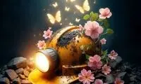 پوستر جدید وبسایت رهبری برای حادثه معدن طبس