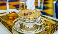 سرو نوشیدنی با ورق طلا در تهران!