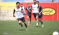  استایل جدید رضاییان در تمرین امروز پرسپولیس