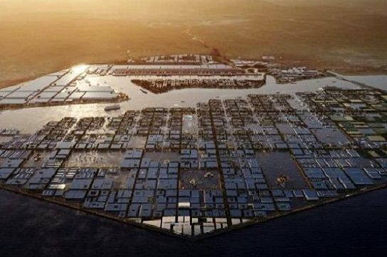 اسرار ساخت بزرگترین شهر شناور جهان در عربستان
